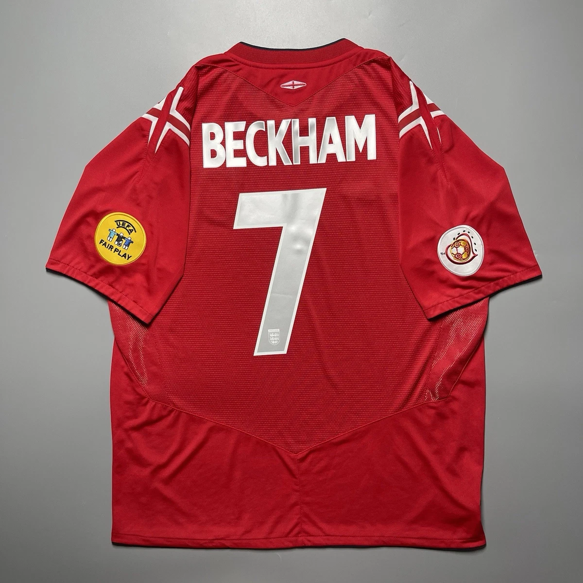 David Beckham Red National Team Soccer Fan Apparel & Souvenirs for