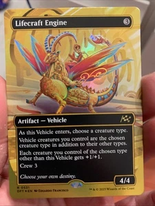 NM-Mint, English MTG Foil Lifecraft Engine - First-Place Foil - Borderless Aethe - Picture 1 of 1