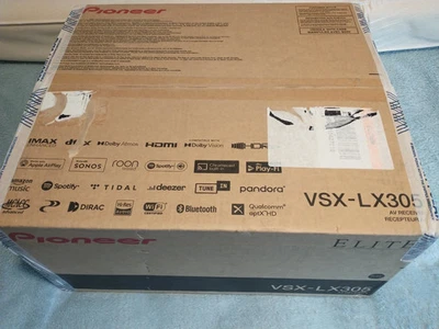 全新 Pioneer Elite VSX-LX305 9.2 通道 AV 接收器 — 第 1/4 张图片