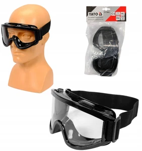 Vollsicht Schutzbrill Arbeitsbrille mit Entlüftung Vollsichtbrille YATO Klasse I - Bild 1 von 5