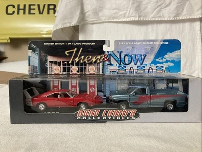 1969 DODGE CHARGER DAYTONA & 1996 RAM ROAD CHAMPS 1/43 SCALE DIECASTS - Image 1 of 4