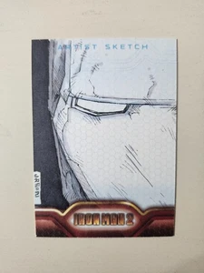 Iron Man RARE 1/1 Signed Artist Sketch Insert Card Marvel Upper Deck Jason COOL - Picture 1 of 2
