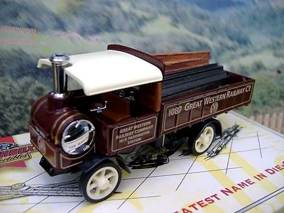 Matchbox coleccionables #YAS11 1917 Yorkshire Steam Wagon "Great Western Railway" Foto 1 de 2
