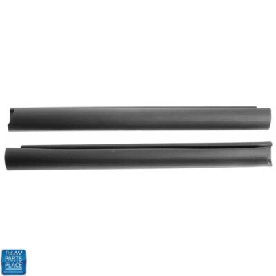 70-72 Chevelle / Skylark REAR Quater Window Glass INNER Vertical Seal - PAIR - image 1 of 2