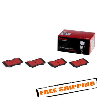 Juego de pastillas de freno de disco delanteras de cerámica Brembo P83066N para Toyota Tacoma 2005-2021 Foto 1 de 4