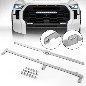 Front Grill Light Bracket Mount Holder Fits Toyota Tundra For Sequoia 2022-2023 - Foto 1 di 7