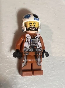 lego star wars Rebel fighter pilot minifigure In Hand - Picture 1 of 2