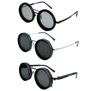 Adjustable Tint Sunglasses, 1-9 Gears Rounded Polarized Glasses With ND Filter - Bild 1 von 15