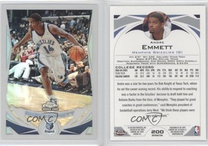 2004-05 Topps Chrome Refractor Andre Emmett #200 Rookie RC