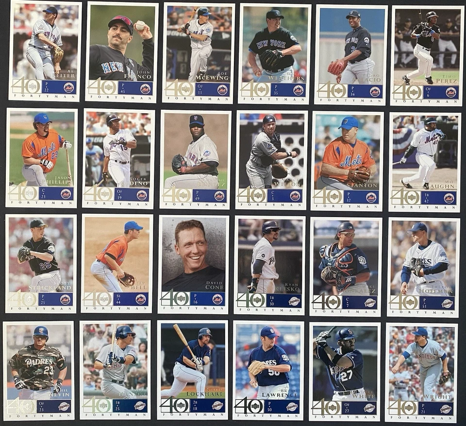 2003 Upper Deck 40-Man - #613-760 - Baseball Cards - Complete Your Set - U Pick - Image 1 of 1