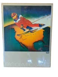 New Sealed! Original Vintage Poster 1980 Moscow Olympics x Levi Strauss 1979 - Picture 1 of 3