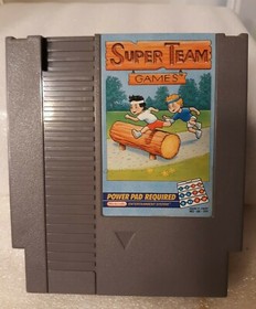 Vtg Super Team Games Nintendo NES 1980s video Game Japan Untested 