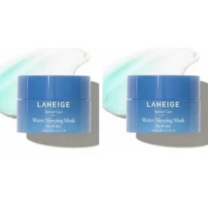 Bundle of 2x Laneige Hydrating Water Sleeping Mask, 10ml each, New/Sealed - Picture 1 of 3