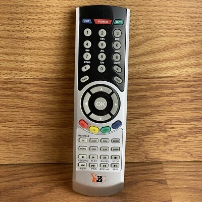 TBS TBS6284 Silver & Black DVB Video Card Infrared Remote Control - Image 1 of 4