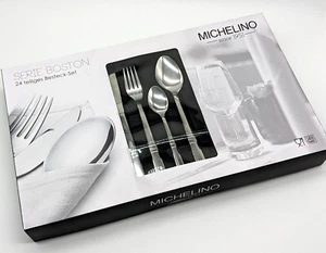 Besteckset Boston 24/16 teilig Michelino Edelstahl  Essbesteck - Bild 1 von 2