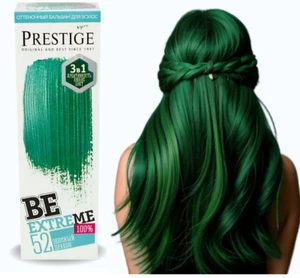 BeEXTREME Balsamo colorante semipermanente per capelli colore 52 Verde drago - Imagen 1 de 13