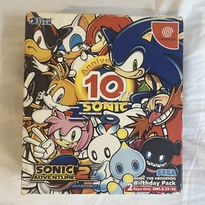 Sonic 10th Anniversary Birthday Pack for Japanese Sega Dreamcast (NTSC-J) - Picture 1 of 13