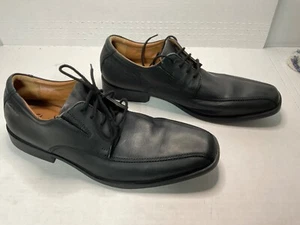 Men’s Size 11 Clarks Collection Men's Oxford Dress Shoes Cushion Lace Up Black - Picture 1 of 11