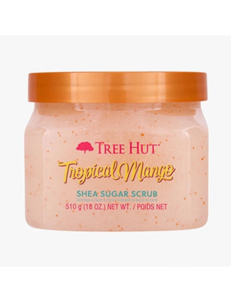 (TREE HUT) SHEA SUGAR SCRUB   510G #TROPICAL MANGO - Image 1 of 1