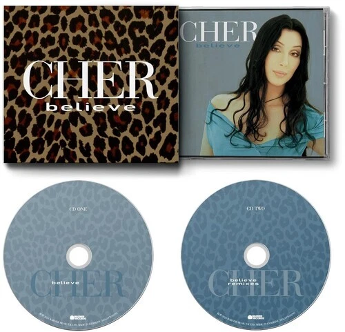 Believe (25th Anniversary Deluxe Edition) by Cher (CD, 2023)