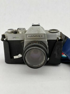 Hanimex 35SL camera, with case, extra 135MM lens and flash - Image 1 of 4