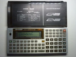 Retro Sharp PC-1403 Pocket Computer Taschenrechner Programmierbar - Bild 1 von 2