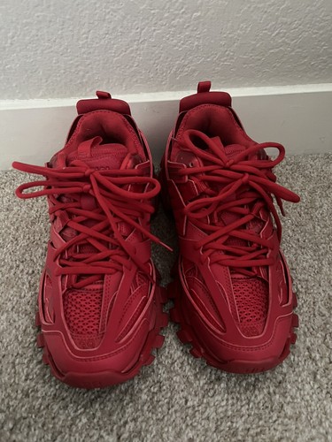 Sneakers da pista Balenciaga autentiche rosse taglia US 6 5 EUR 39