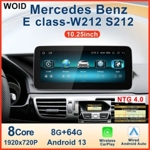 10.25" Android 13 Car Stereo CarPlay Radio 64GB For Mercedes E-Class W212 NTG4.0 - Bild 1 von 10