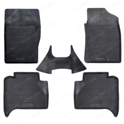 RHD Set Rubber 3D Floor Mat Fits Nissan NP300 D23 Pick Up 2015 - 2022 - Imagem 1 de 4