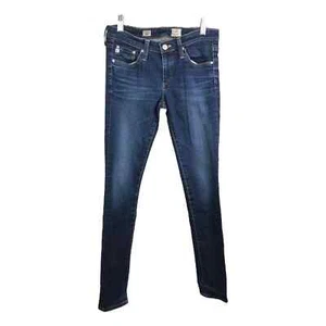AG Adriano Goldschmied Women's Legging Super Skinny Fit Blue Jeans Mid Rise 26 - Picture 1 of 11