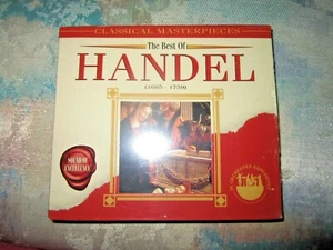 The Best Of Handel Classical Masterpieces 1685-1759 2 Cassette 1998 NOS sealed - Picture 1 of 2