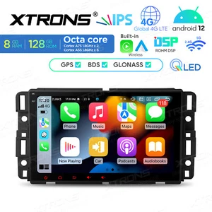 8" QLED Screen Android12 Car Play Stereo Radio GPS Navi 8-Core For Chevrolet/GMC - Picture 1 of 21