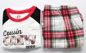 The Children's Place Kids' Cousin Crew 2022 Pajamas WR4 Bunny's Tail Size XL NWT - Picture 1 of 8