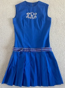 Vintage 50s Cheerleading Outfit Rock Damen Medium Drum Line Embroidered Belted - Bild 1 von 24