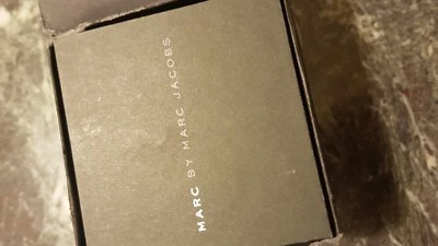 Marc Jacobs reloj dorado esfera grande en su caja montre watch orologio chic - Immagine 1 di 4