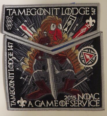 2015 NOAC OA  Lodge 147 Tamegonit Silver BD 2...