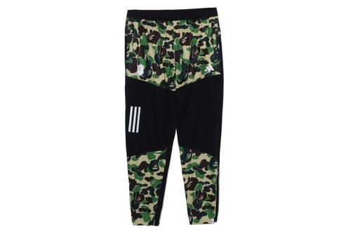 A BATHING APE (BAPE) Adidas A Bathing Ape Camouflage Golf WIND.RDY Pantaloni da Pista BAPE NUOVI Uomo Medium