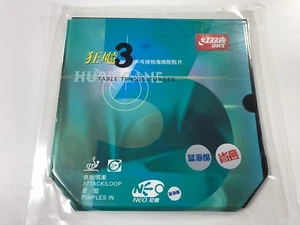 Blue Sponge DHS Hurricane 3 Neo Provincial Table Tennis Rubber Black 39 Degree - Picture 1 of 6