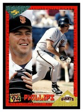 1994 Score Rookie & Traded JR Phillips #118 San Francisco Giants