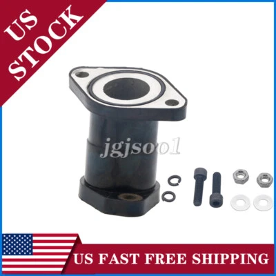 For 1987-1998 Yamaha Big Bear YFM 350 Moto 4 Carburetor Carb Intake Manifold - Image 1 of 4