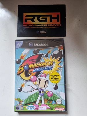BOMBERMAN GENERATION NINTENDO GAMECUBE GAME FACTORY SEALED NEW UK PAL - Image 1 of 4