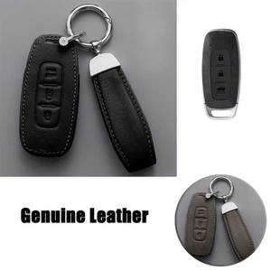 Genuine Leather Car Key Case Cover For Nissan Altima Maxima Murano Pathfinder - Picture 1 of 9