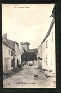 CPA Courcon-d´Aunis, Une Rue - Bild 1 von 2