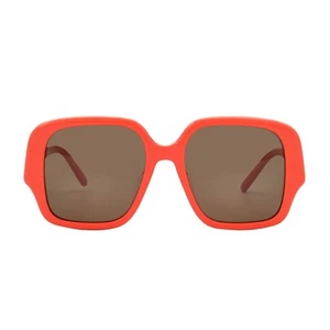 Loewe Brown Square Ladies Sunglasses LW40134U 42E 54 LW40134U 42E 54 - Picture 1 of 5