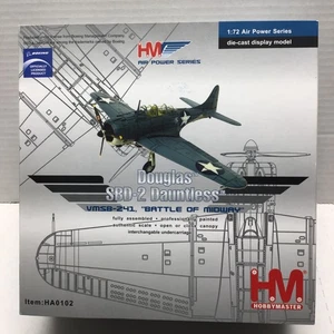 Hobby Master 1/72 HA0102 Douglas SBD-2 Dauntless Battle of Midway - Imagen 1 de 19