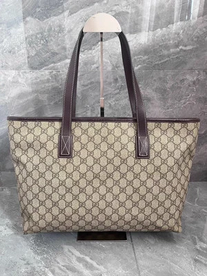 Authentic GUCCI GG Medium Shoulder Tote Bag  - Image 1 of 4
