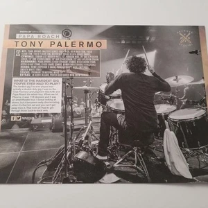 Tony Palermo (Papa Roach) / Nia Lovelis (Hey Violet) 1 Page Pinup/Clipping - Picture 1 of 2