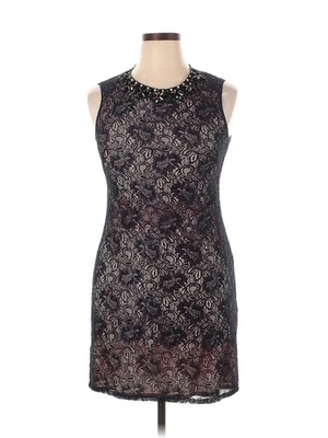 Женское черное коктейльное платье Adrianna Papell 10 - Изображение 1 из 2