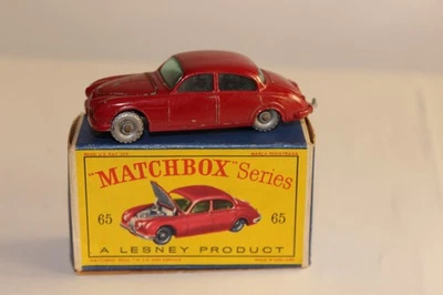 Jaguar Matchbox 65b 1962-67 sedán en caja Foto 1 de 4