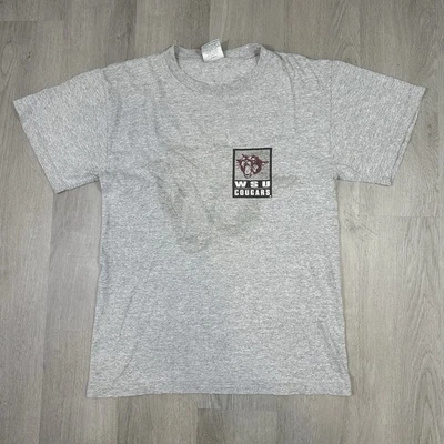 Camiseta De Colección Años 90 Washington State Cougars Talla Pequeña Equipo de Fútbol Universitario Foto 1 de 4